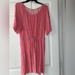Cute Pink Patterned Dress